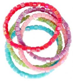 ENSEMBLE DE 5 BRACELETS ARC-EN-CIEL